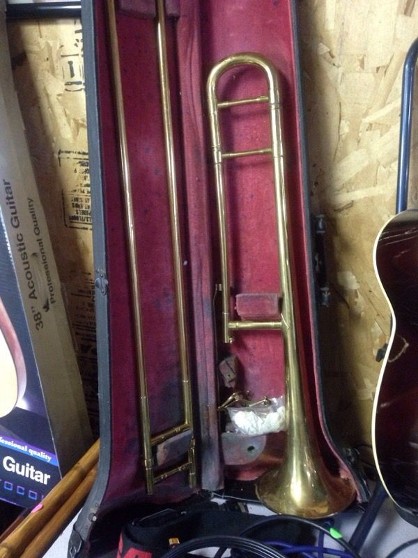 Vintage Nuss Supreme trombone with Case for Sale in Dover, PA OfferUp