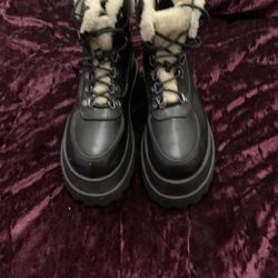 Platform Winter Fur Boots 