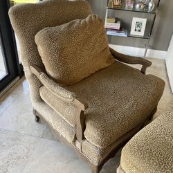 2 Sets Of Pulaski Chairs with Ottomans $200 Per Set