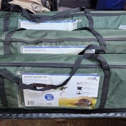 Set of 3 RIO Adventure Military Cots