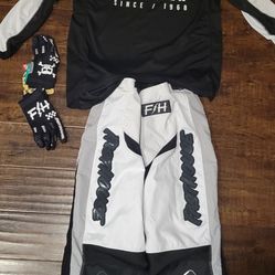 Dirt Bike Riding Gear. FLY BOOTS SIZE 11,Fasthouse,pants,gloves,jersey.