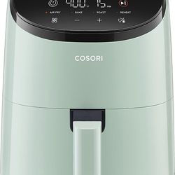 COSORI Small Air Fryer Oven 2.1 Qt, 4-in-1 Mini Airfryer, Bake, Roast,  Reheat, Space-saving & Low-noise, Nonstick and Dishwasher Safe Basket, 30