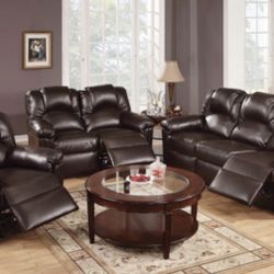 Sofa, Love Seat & Chair 