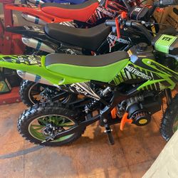 Dirt Bike S Off Road 50cc Gasoline NEW NEW $380