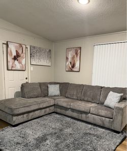 Gray Sectional Sofa