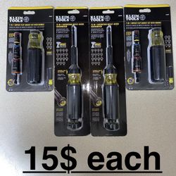 🔧 Klein Screwdrivers 💪🔥 $15 Each