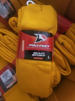 Pro Feet Multi-Sport Athletic Socks – Many Colors & Sizes – Made in USA – New