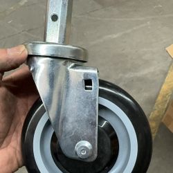 5 Inch Square Stem Caster