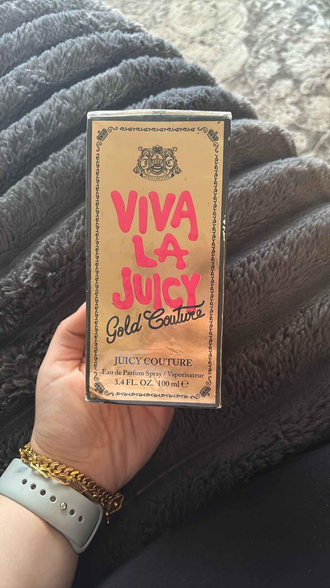 Viva La Juicy Gold Couture Brand New Still In Wrapper 3.4oz Sells For