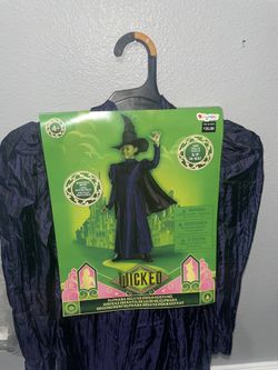 New WICKED Costume Dress Girls Size 4-6X
