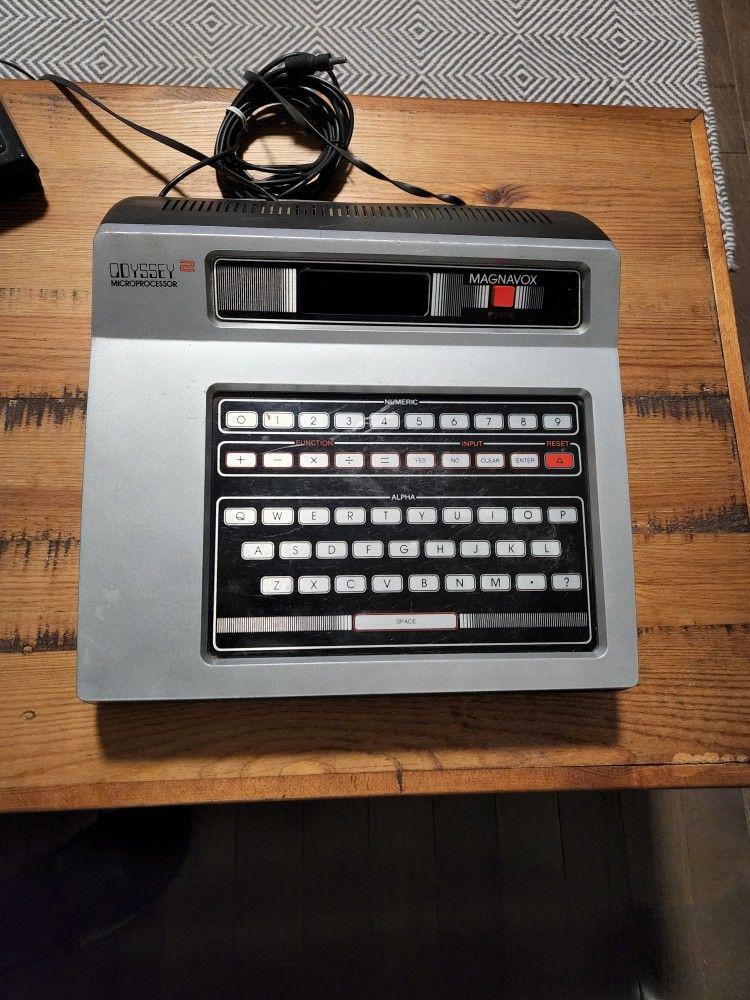 Magnavox Odyssey 2 Microprocessor Vintage Retro Game Console