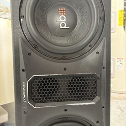 Power base subwoofers amp audiocontroller