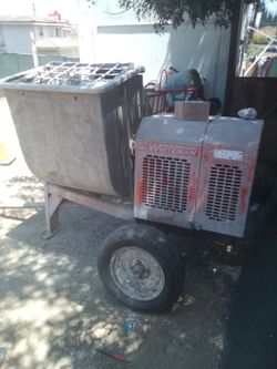 Cement gas mixer,  Maquiena de morotore