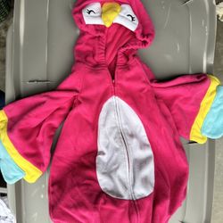 Flamingo Costume Size 24 Months Carters