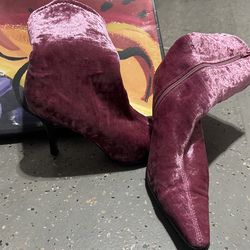 Pink Boots Size 10