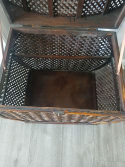 Cute wood chest