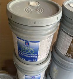 Sherwin-Williams ProMar 200 Interior Exterior Semi Gloss Egg Shell Flat Exterior White Paints 5 Gallon