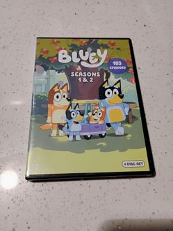 Disney's Bluey Seasons 1 & 2 DVD 4-Disc Set
