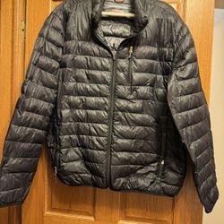 Hawke & Co. Sport Series Performance Dynamic Puffer Black Jacket Coat Size XXL