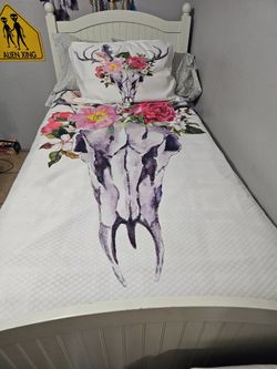 Twin Bed With 6 Drawers And Mattress