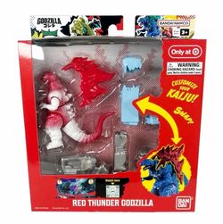 Godziburst Red Thunder Godzilla Bandai Namco 3.75" Action Figure New in Box