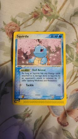 Pokemon card - Squirtle Limited Edition Card -