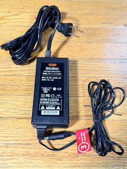 BRDBND EPS-3 12V 3A Switching Power Supply Adapter PS-2.1-12-3-DCX1
