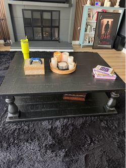 Black Cofee Table