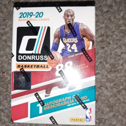 2019-20 Panini Donruss Basketball Blaster Box