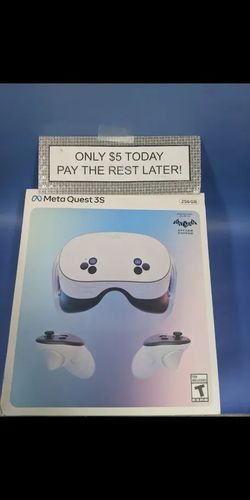 Meta Quest 3S (256GB) – Batman: Arkham Shadow + 3-Month Quest+ – New- $5 down to take it home today