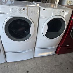 Set De Lavadora Y Secadora Kenmore Elite 