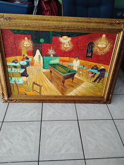 Van Gogh Night Cafe Oil Painting Reproduction