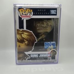 Funko Pop Sung Jinwoo #1982 Gold Anime of the Year Edition