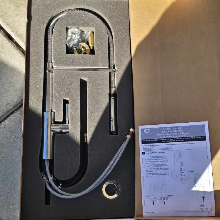 Gooseneck Faucet by California Faucets 