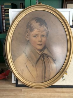 Vintage Framed Portrait “Peter”