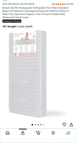 Standard Crib /Toddler mattress