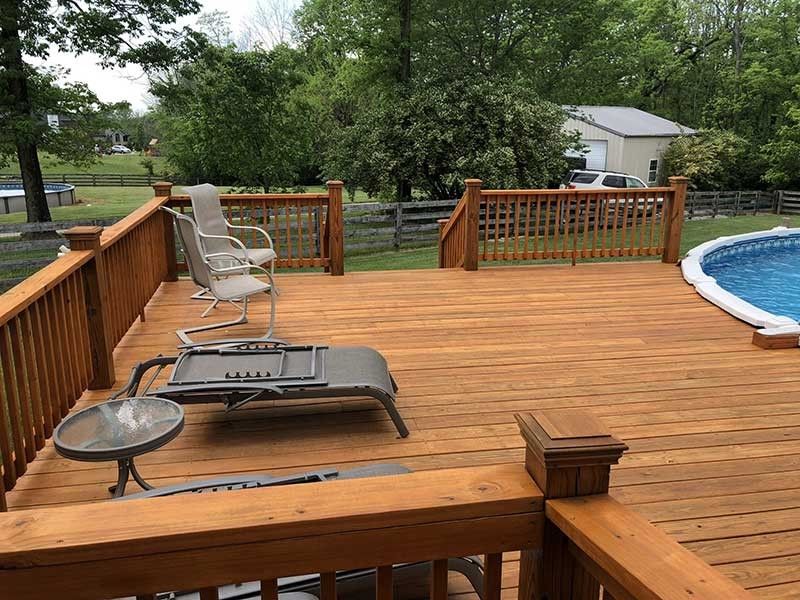 New Semi Transparent deck Or Fence Stain - Cider Mill - Lot Of 2 Gallons
