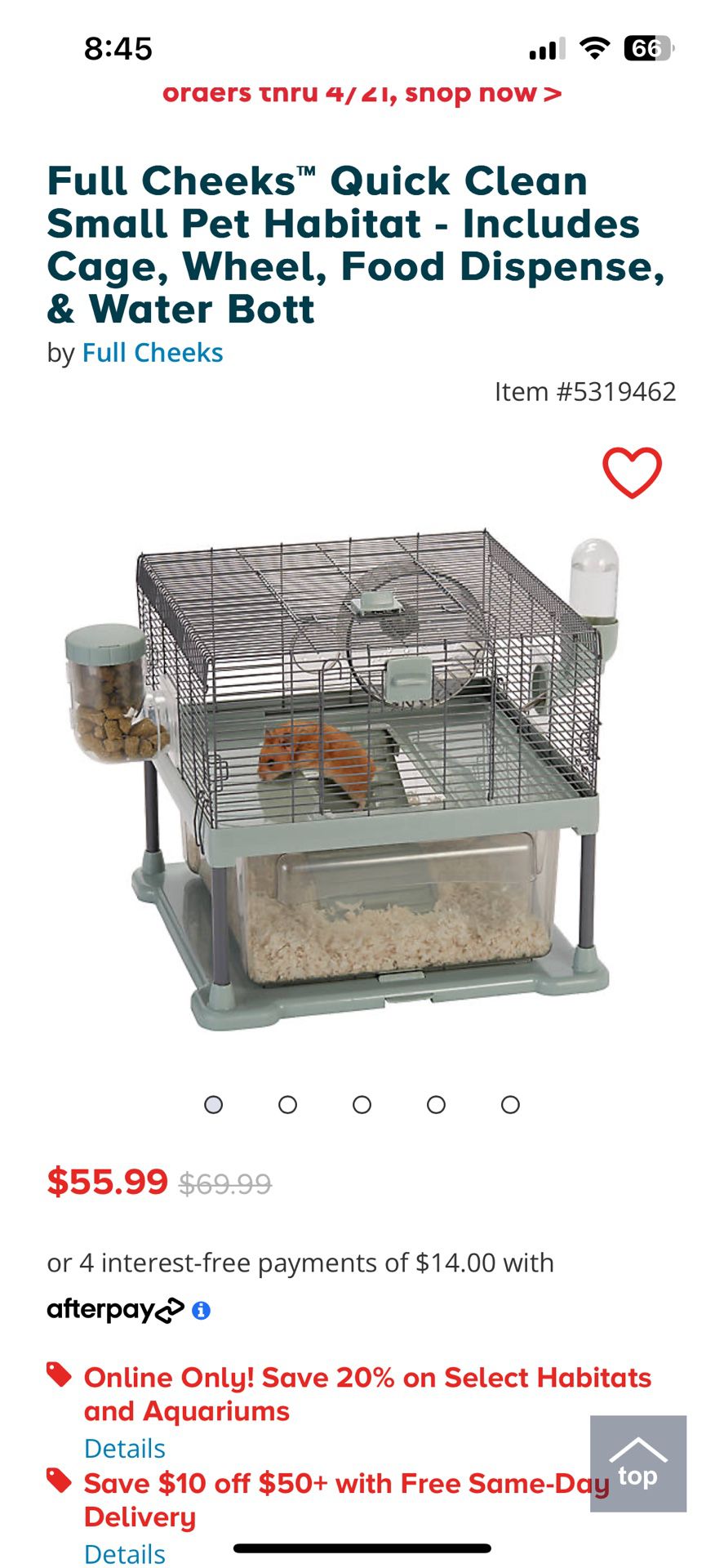 HAMSTER CAGE BRAND New