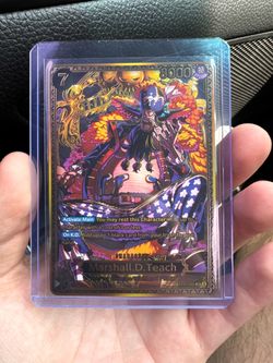 One Piece TCG Marshall D. Teach ST27-005 Special Card