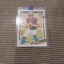 2023 Panini Donruss CJ Stroud #339 Houston Texans Rated Rookie RC