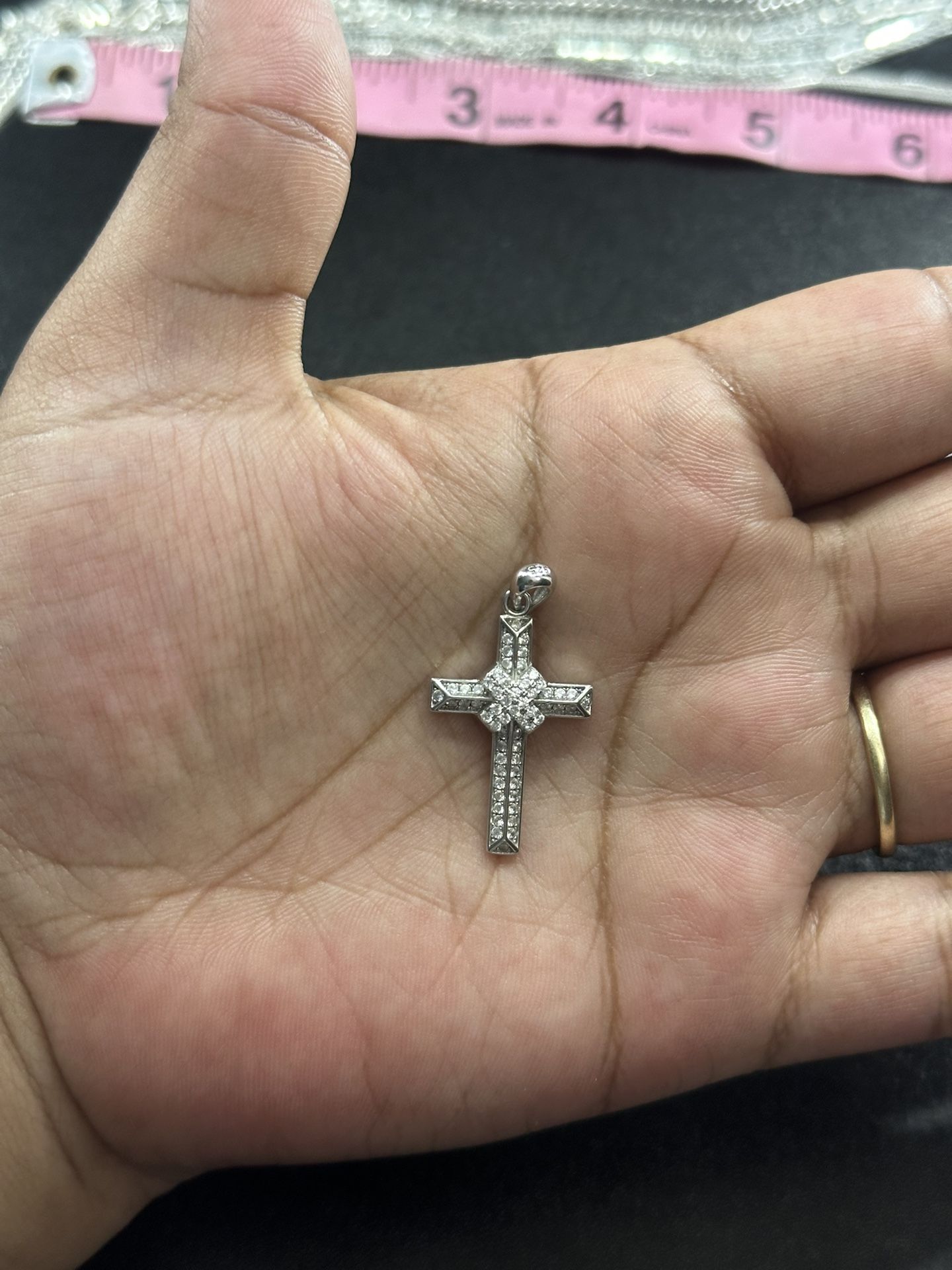 Cross Pendant, 925 Sterling Silver