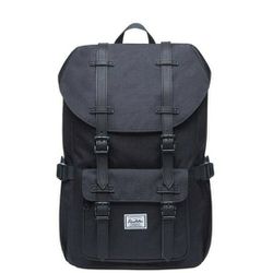 KAUKKO Laptop Outdoor Backpack, Traveling Rucksack Fits 15.6 Inch Laptop(5-6-Black[2PC])

