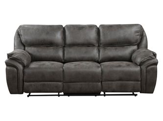 Proctor Gray Double Reclining Sofa