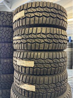 285/70r17 Hankoon tires nuevas con 65,000 millas de garantía las 4