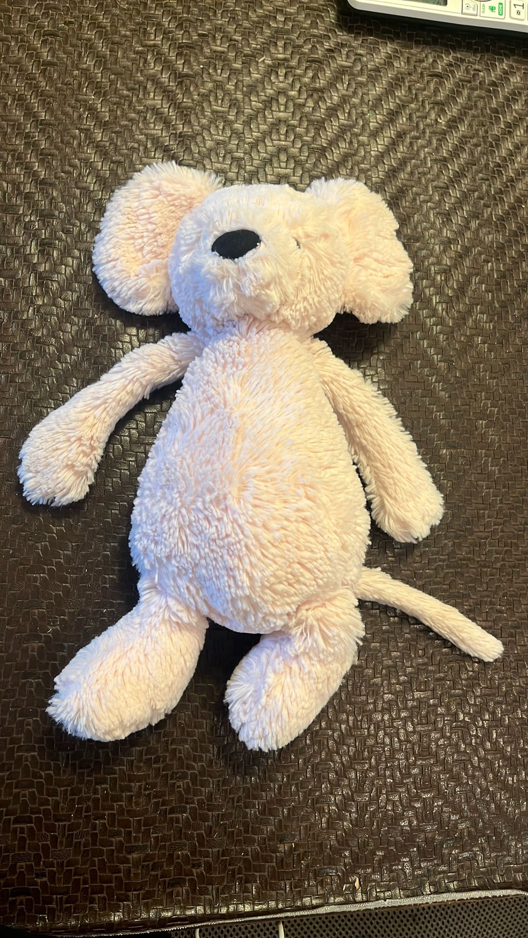 Jellycat Light Pink Mouse Bashful Soft Plush Toy Stuffed Animal 12” Retired