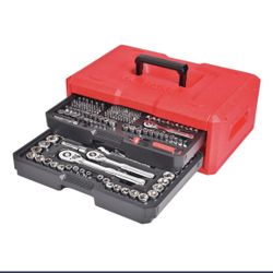 CRAFTSMAN - 256 -Piece Metric and standard (SAE) Mechanics Tool Set with Hard Case