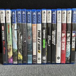 Ps5 & Ps4 Video Games