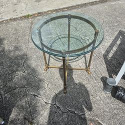 Copper Side Table $25