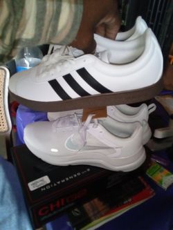Size 9 women's Adidas/ 9.5 Nikes