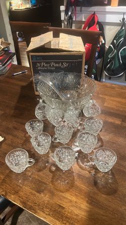 Glass Punch set